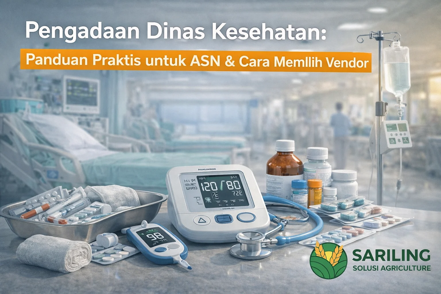 pengadaan dinas kesehatan untuk ASN dan pejabat pengadaan dalam memilih vendor penyedia pemerintah