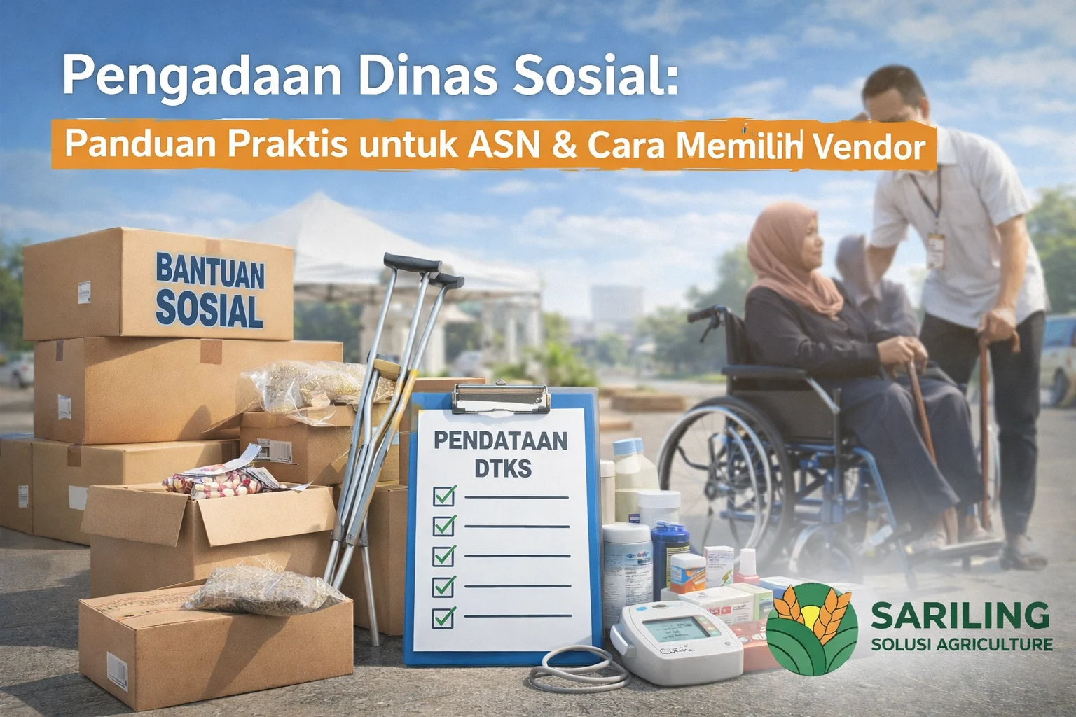Pengadaan dinas sosial panduan ASN dalam memilih vendor penyedia pemerintah bantuan sosial