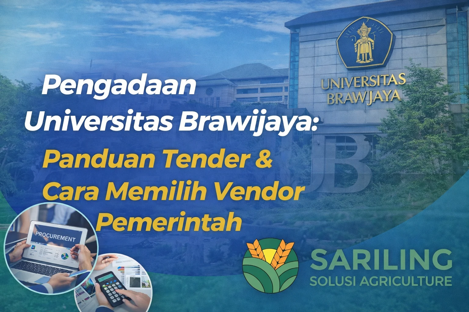 pengadaan Universitas Brawijaya panduan tender dan vendor penyedia pemerintah